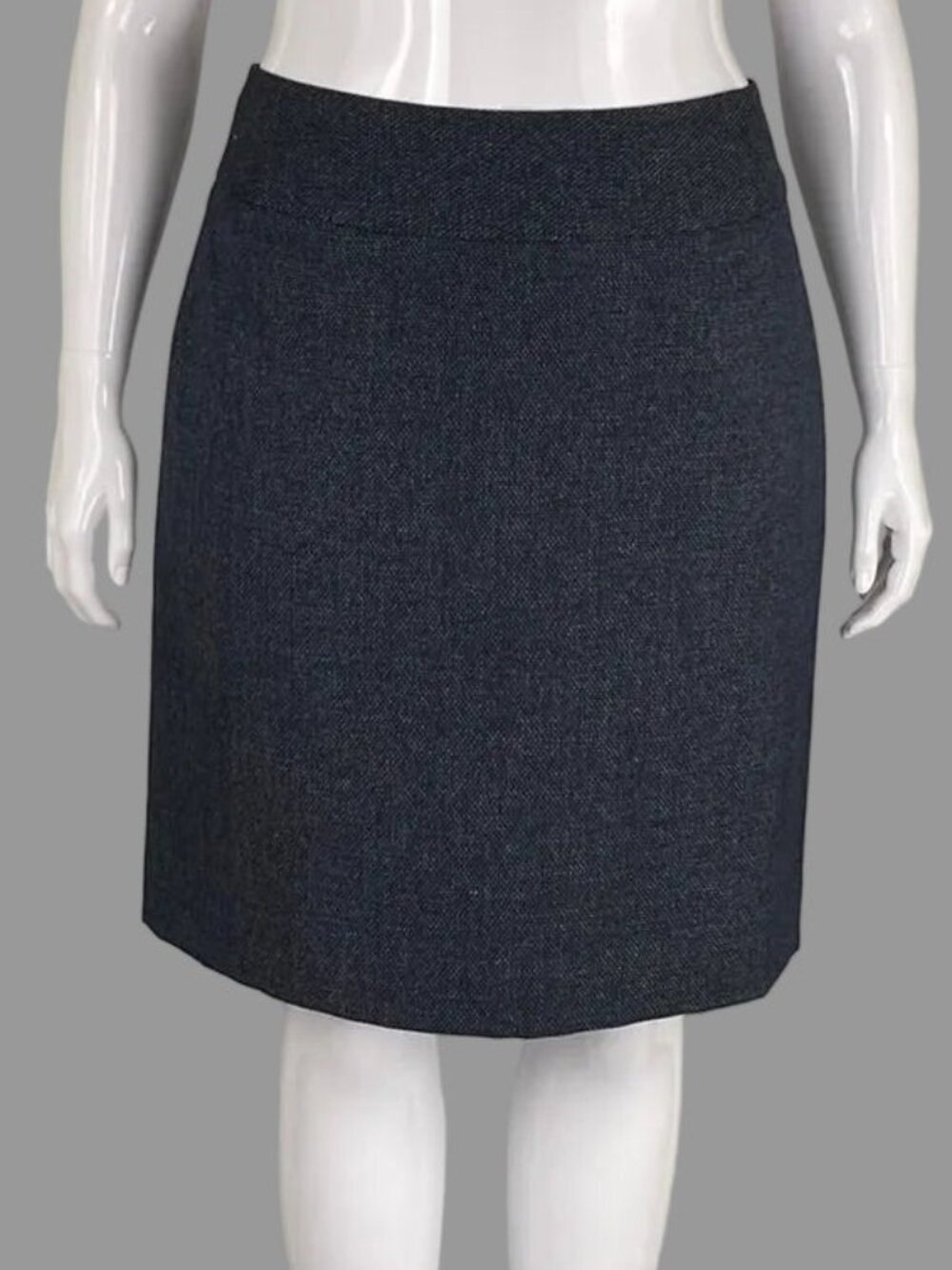 Anne Klein Charcoal Office Essentials Skirt - Size 16